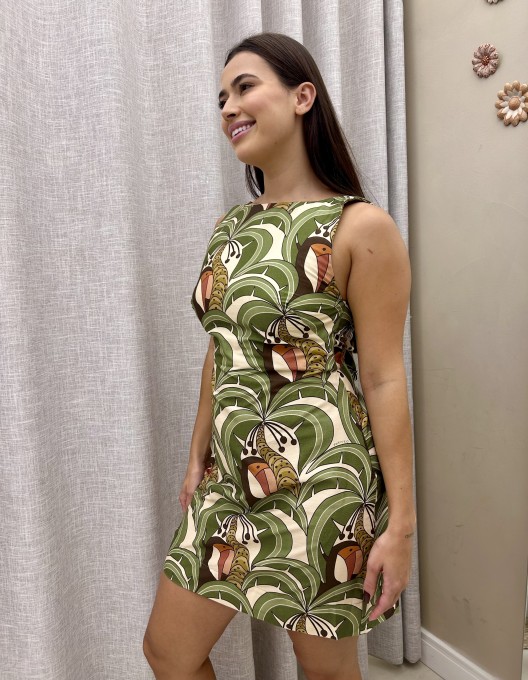 Vestido Curto Bananada de Tucano