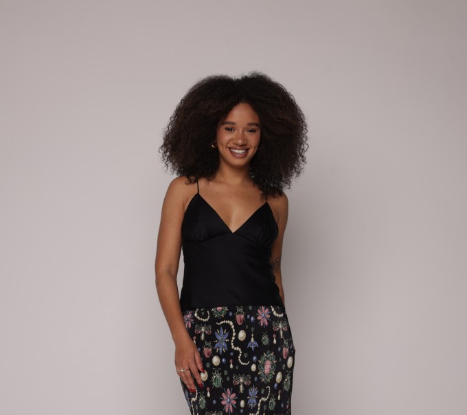 Blusa Alcinhas Preto