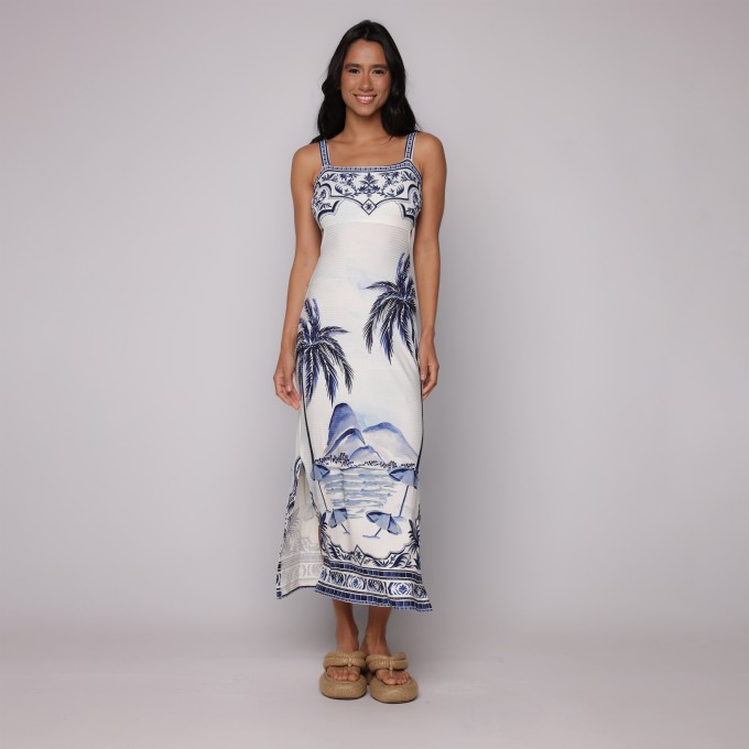 Vestido Midi Cidade Maravilha