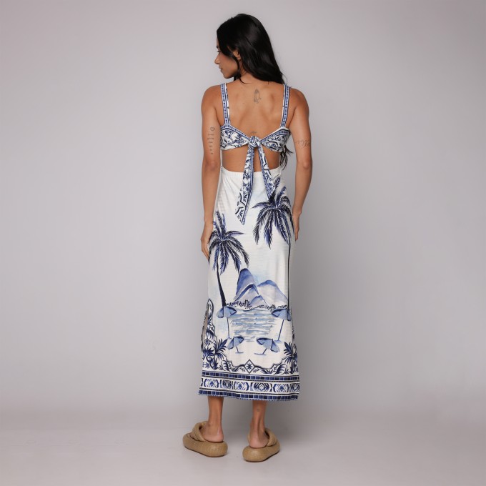 Vestido Midi Cidade Maravilha