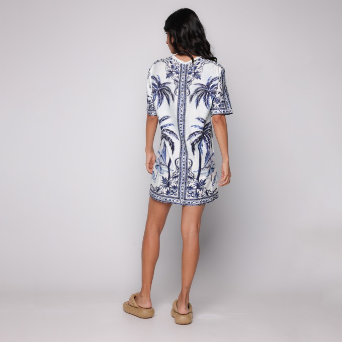 Vestido Tshirt Básico Cidade Maravilha