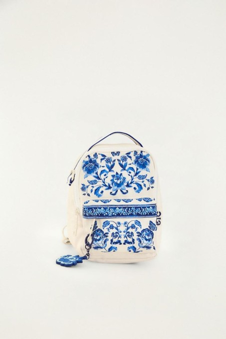 Mini Mochila Farm Borogodó Porcelain