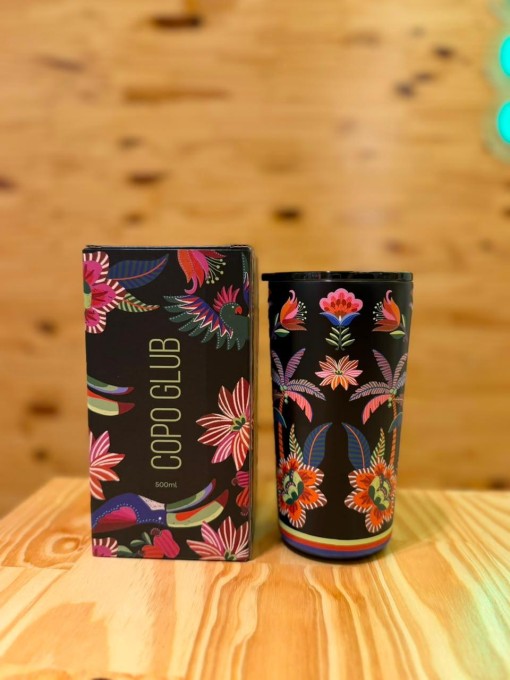 Copo Farm Glub Jardim Tropical 500ml
