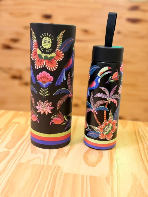 Garrafa Farm Que Sede Jardim Tropical 500ml