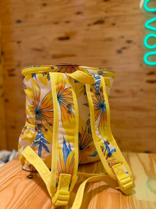 Mochila Farm Cooler Floral Sara