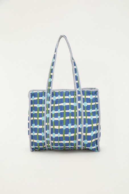 Bolsa Maxi Rendinha Azul