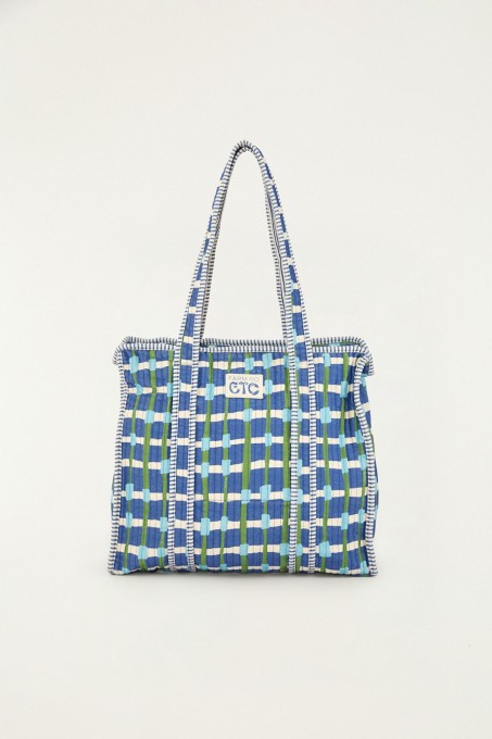 Bolsa Maxi Rendinha Azul