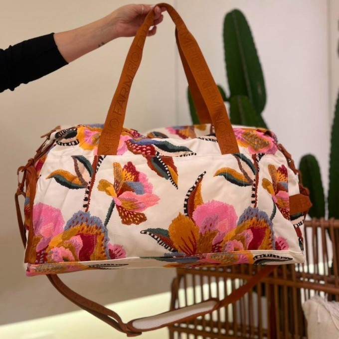 Bolsa Farm Findi Borogodo Floral Lucia