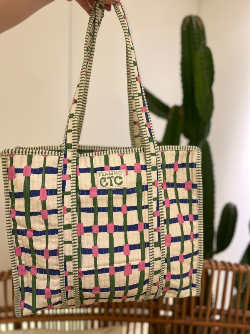 Bolsa Maxi Rendinha Off White