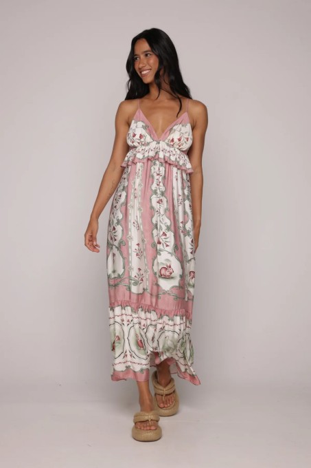 Vestido Longo Doce Encanto