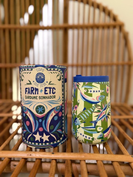 Copo Farm Que Sede Cardume Sonhador 450ml