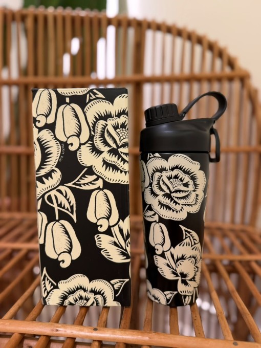 Shaker Térmico Floral Caju 700ml