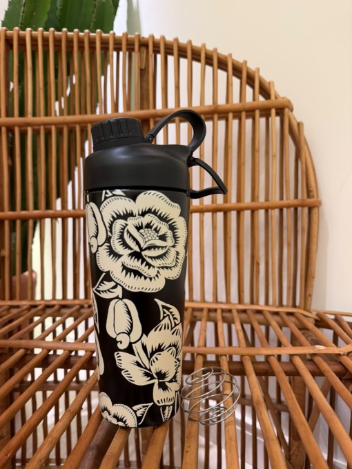 Shaker Térmico Floral Caju 700ml