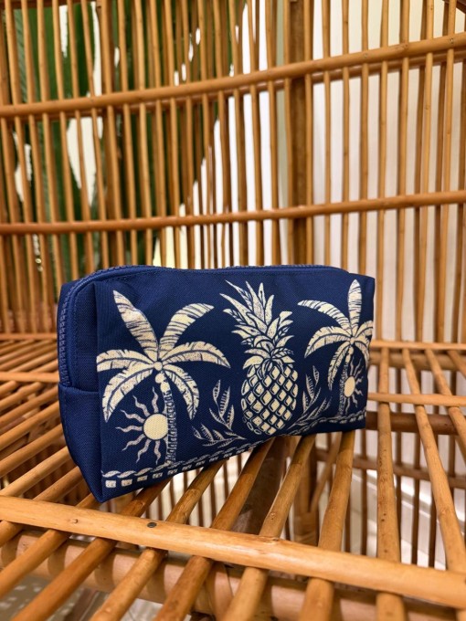 Maxi Necessaire Farm Ora Bolas Tropical Marinho P