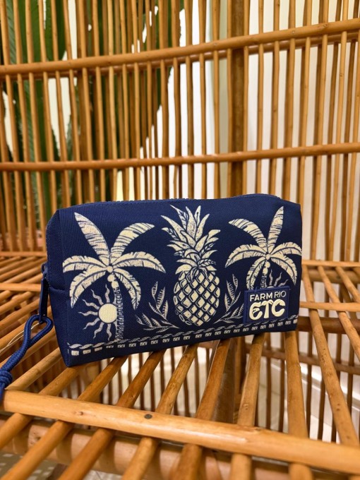 Maxi Necessaire Farm Ora Bolas Tropical Marinho P