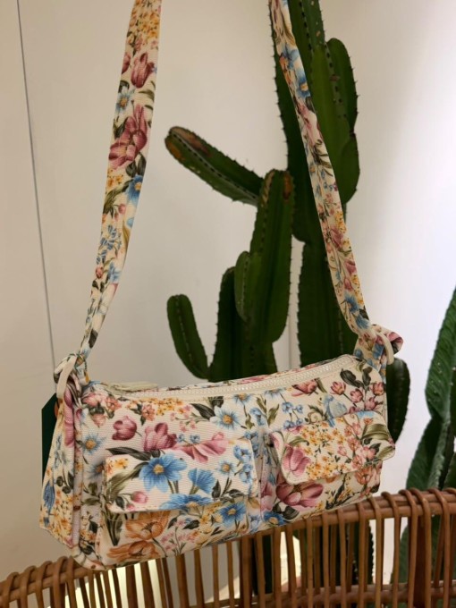 Bolsa Farm Baguete Jardim de Veraneio