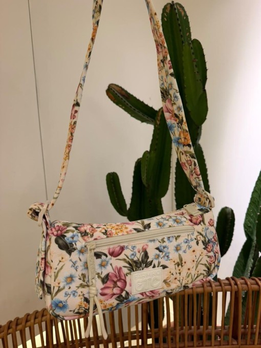 Bolsa Farm Baguete Jardim de Veraneio