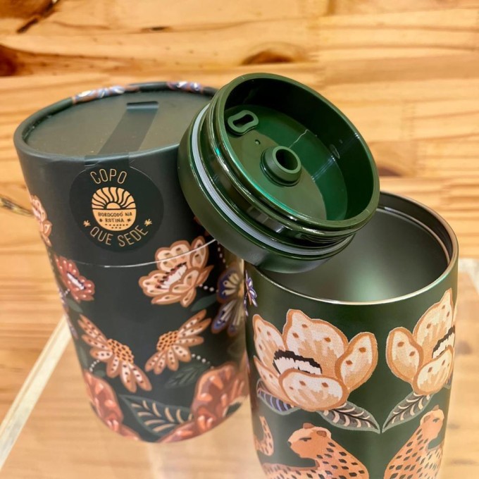 Copo Farm Que Sede Doce Onça 450ml