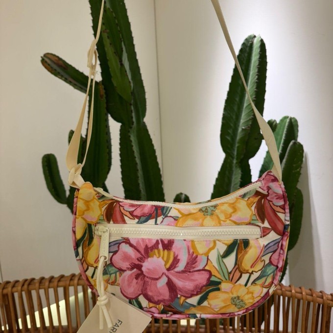 Bolsa Farm Rio Folhagem de Inverno